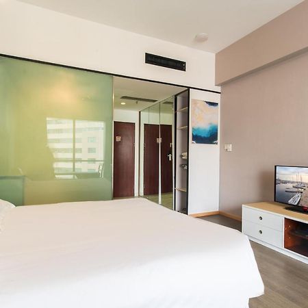 Qingdao Jinshan We+ Holiday Apartment (Qingdao Olympic Sailing Center) Exterior foto