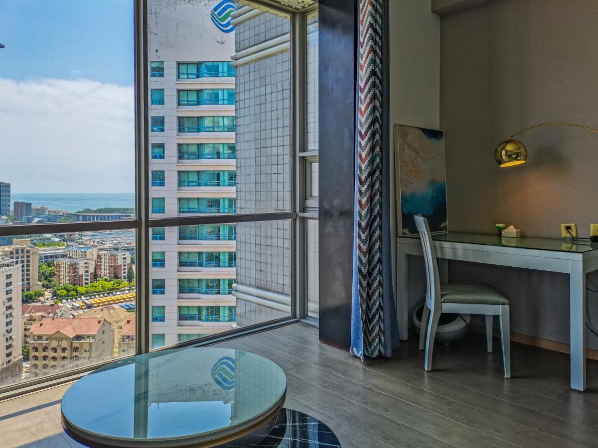Qingdao Jinshan We+ Holiday Apartment (Qingdao Olympic Sailing Center) Exterior foto