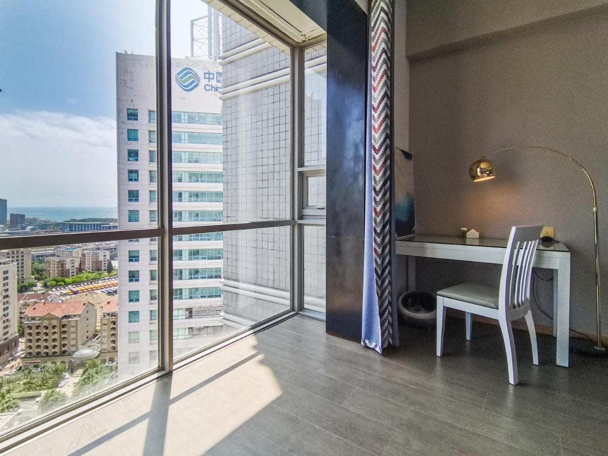 Qingdao Jinshan We+ Holiday Apartment (Qingdao Olympic Sailing Center) Exterior foto