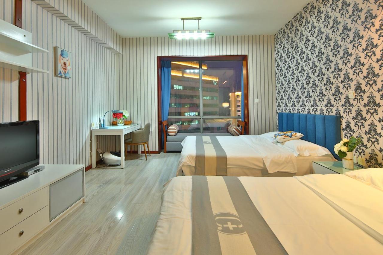 Qingdao Jinshan We+ Holiday Apartment (Qingdao Olympic Sailing Center) Exterior foto