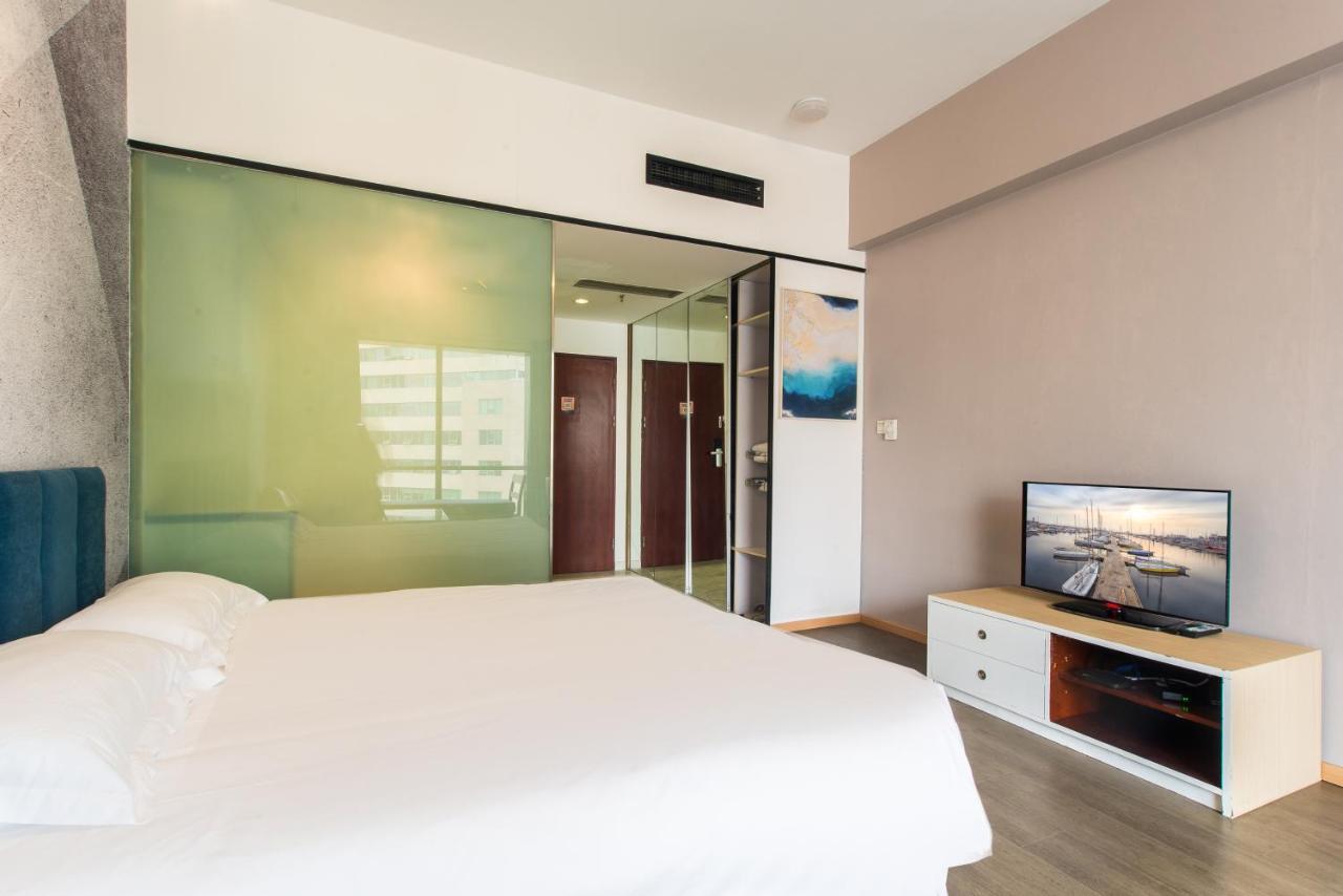 Qingdao Jinshan We+ Holiday Apartment (Qingdao Olympic Sailing Center) Exterior foto