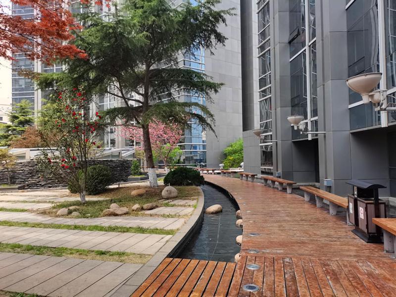 Qingdao Jinshan We+ Holiday Apartment (Qingdao Olympic Sailing Center) Exterior foto
