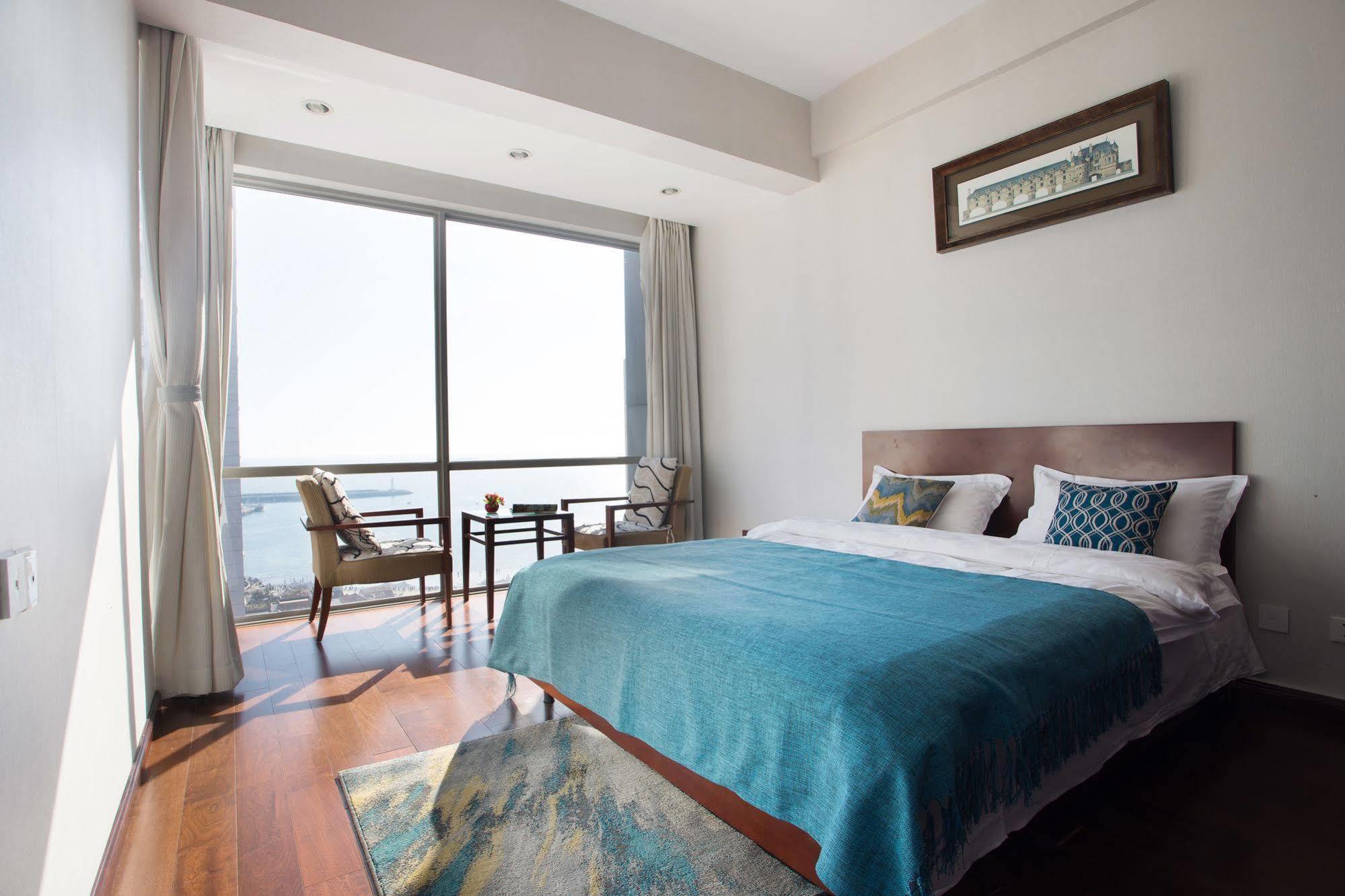 Qingdao Jinshan We+ Holiday Apartment (Qingdao Olympic Sailing Center) Exterior foto