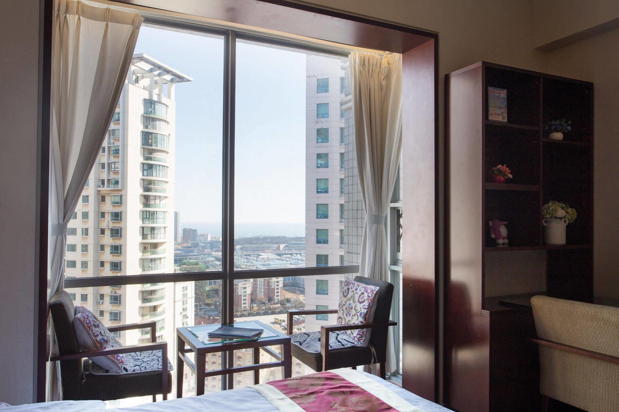 Qingdao Jinshan We+ Holiday Apartment (Qingdao Olympic Sailing Center) Exterior foto